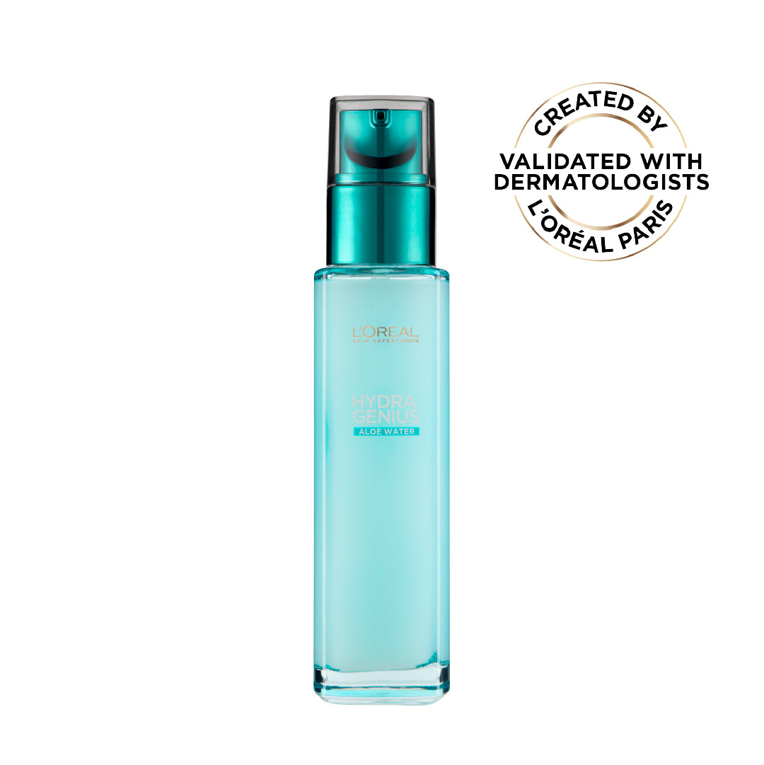 Hydra Genius Water-Based Gel Facial Moisturizer for Normal to Combination Skin