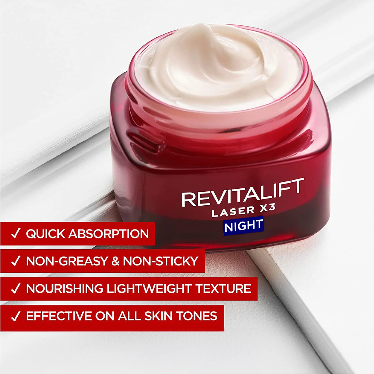 Revitalift Laser Renew Anti-ageing Night Cream
