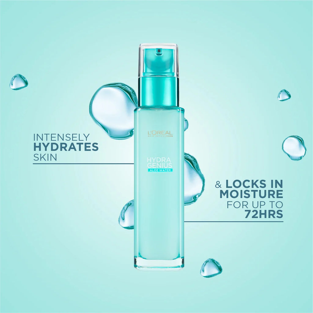 Hydra Genius Water-Based Gel Facial Moisturizer for Dry & Sensitive Skin
