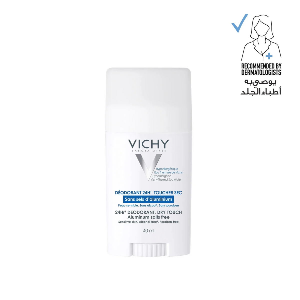 Deodorant Stick Mineral Aluminum Free 24 Hour