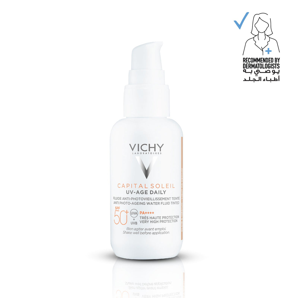 Capital Soleil UV-Age Tinted Anti-Ageing Sunscreen SPF 50+ with Niacinamide