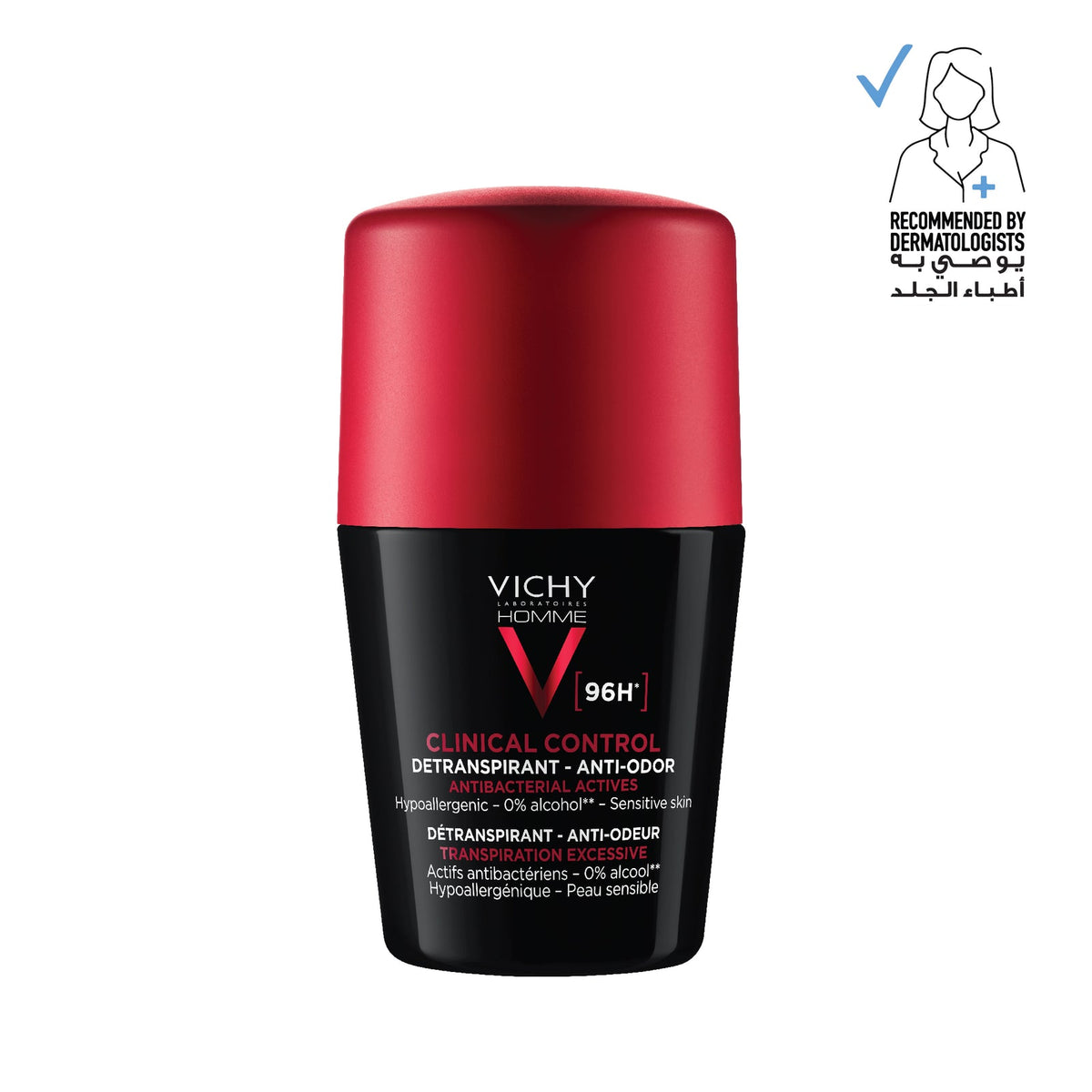 Deodorant for Men Clinical Control 96 Hours