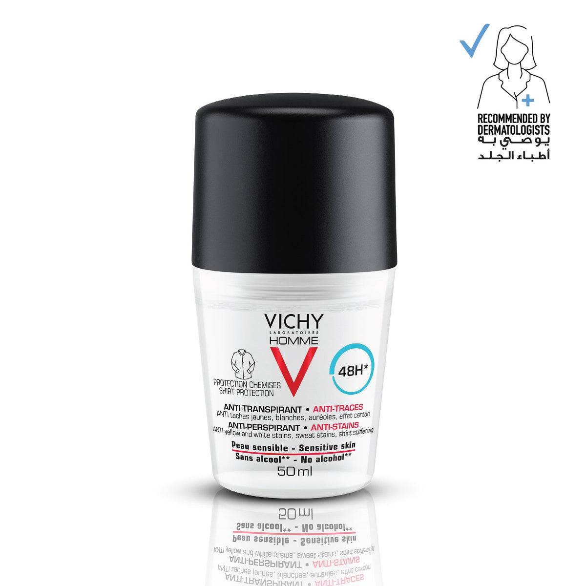 Homme 48 Hour Anti-Perspirant/Stain Deodorant for Men