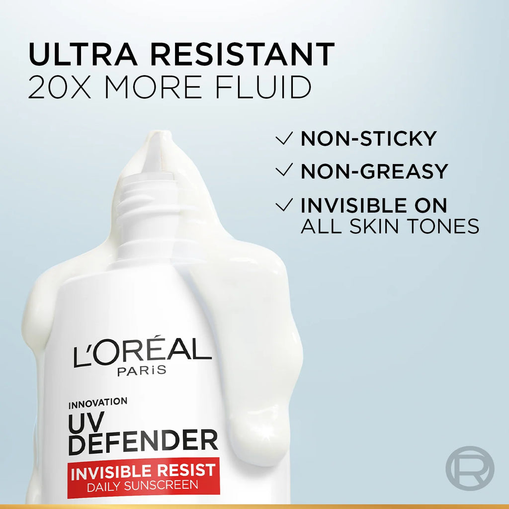 UV Defender Invisible Resist Sunscreen SPF50+