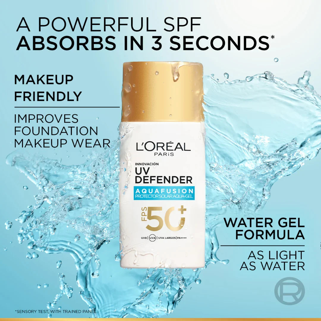 UV Defender Aquafusion Daily Water Gel Sunscreen