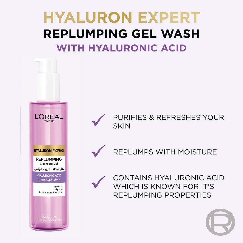 Hyaluron Expert Replumping Cleansing Gel