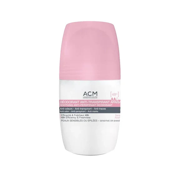 ACM Deodorant Roll-On Soothing Anti-Perspirant 48hr