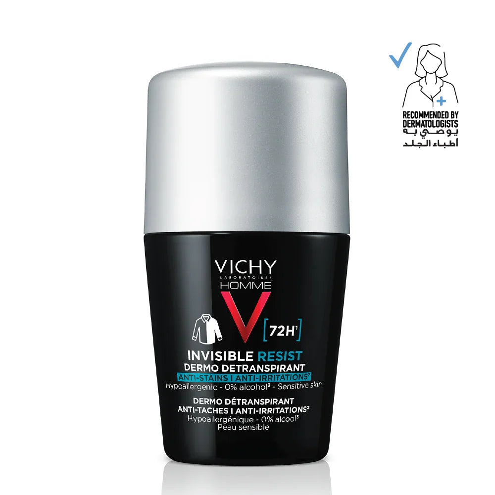 Homme Invisible Resist Deodorant Roll-On 72 Hours