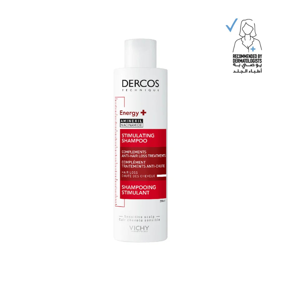 Dercos Energy + Stimulating and Anti Hair Loss Shampoo with Aminexil