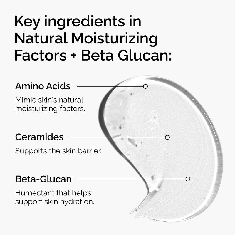 Natural Moisturizing Factors + Beta Glucan Gel Moisturizer