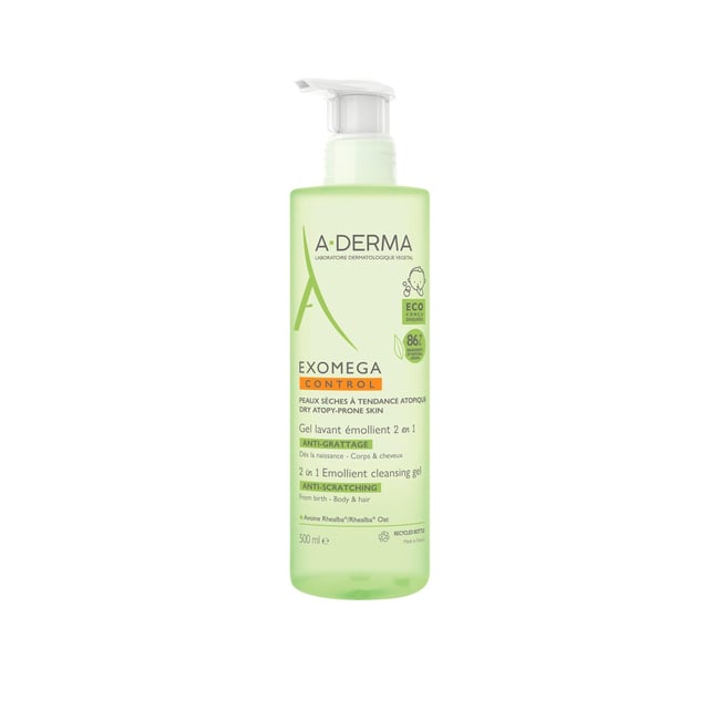 EXOMEGA Control 2 in 1 Emollient Cleansing Gel