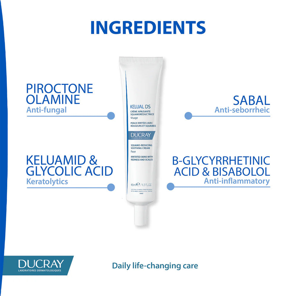 KELUAL DS Squamous-Reducing Soothing Cream