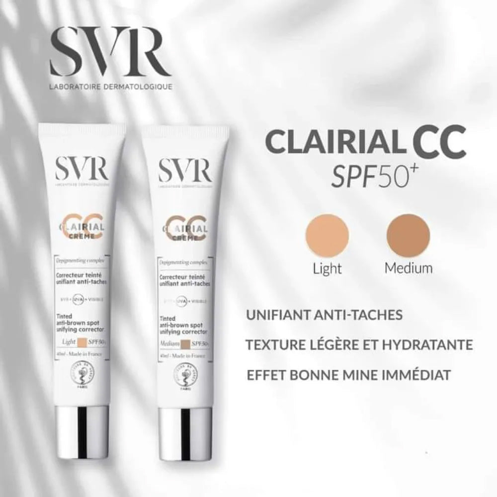 CLAIRIAL Anti-Spots Tinted CC Cream SPF50+