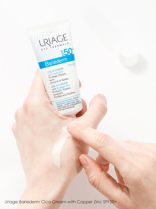 Bariéderm Cica Cream SPF50+ with Copper-Zinc