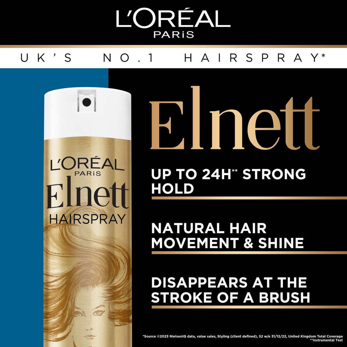 Elnett Satin Strong Hold Hair Spray