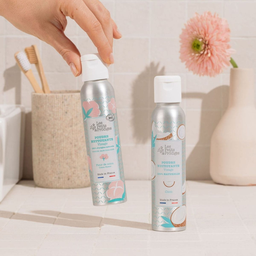 Cotton Flower Facial Cleansing Powder