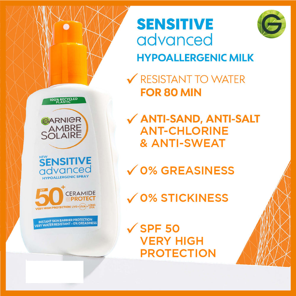 Ambre Solaire SPF50+ Sensitive Advanced Sun Spray