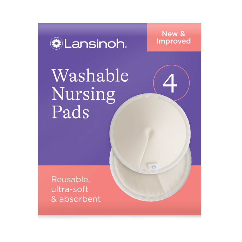 Lansinoh Washable/Reusable Nursing Pads For Breastfeeding