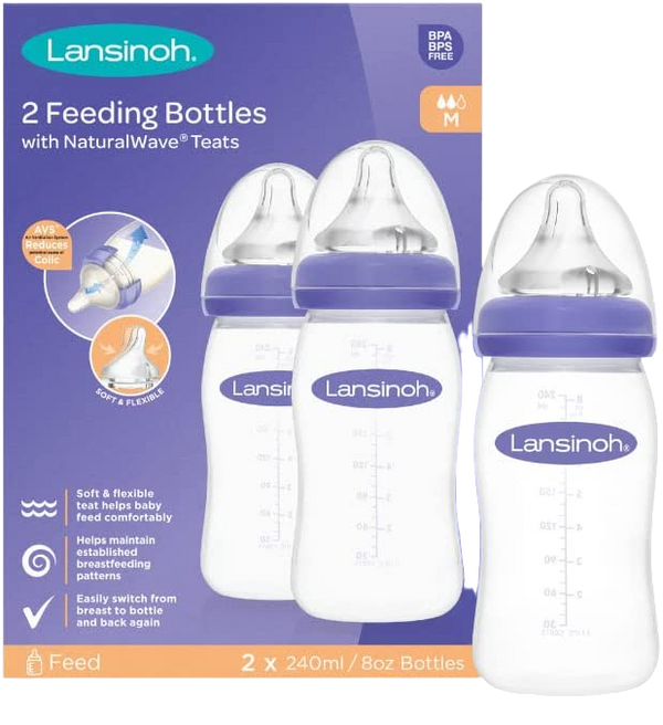 Lansinoh Plastic Feeding Bottle 2