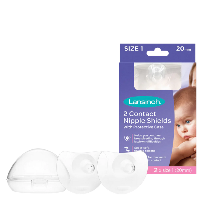 Lansinoh Contact Nipple Shields (with Case)