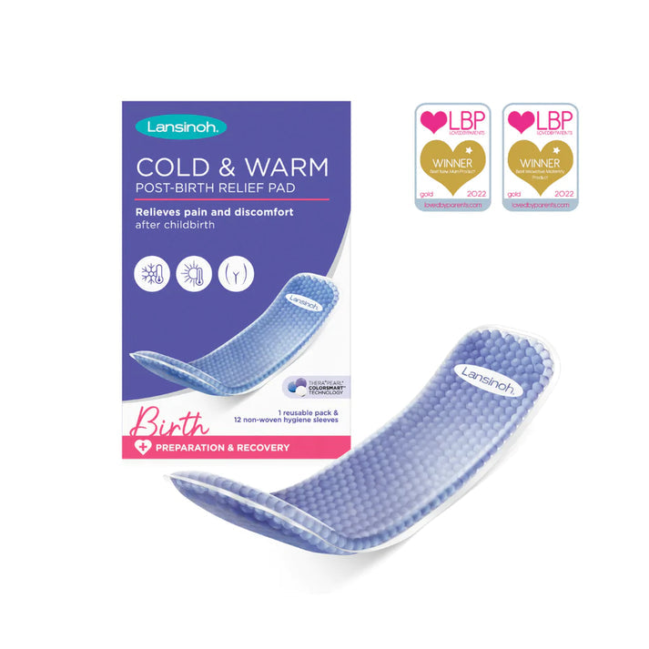 LANSINOH COLD & WARM Post-Birth Relief Pads