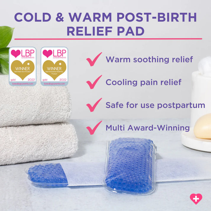 LANSINOH COLD & WARM Post-Birth Relief Pads