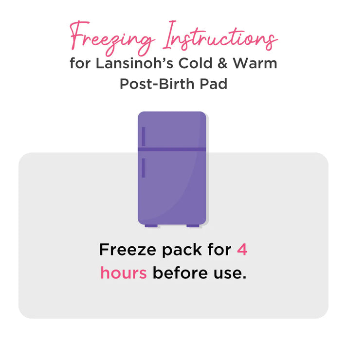 LANSINOH COLD & WARM Post-Birth Relief Pads