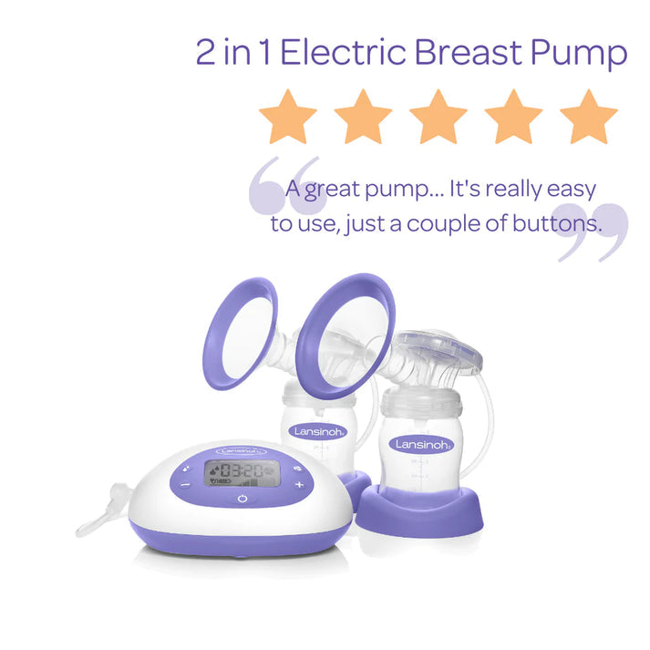 LANSINOH Compact Single Electric Breast Pump