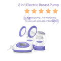LANSINOH 2IN1 ELECTRIC BREAST PUMP