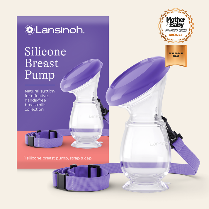 LANSINOH Silicone Breast Pump