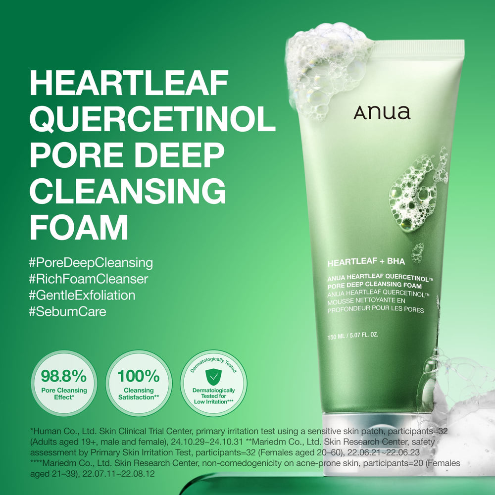 Heartleaf Quercetinol Pore Deep Cleansing Foam