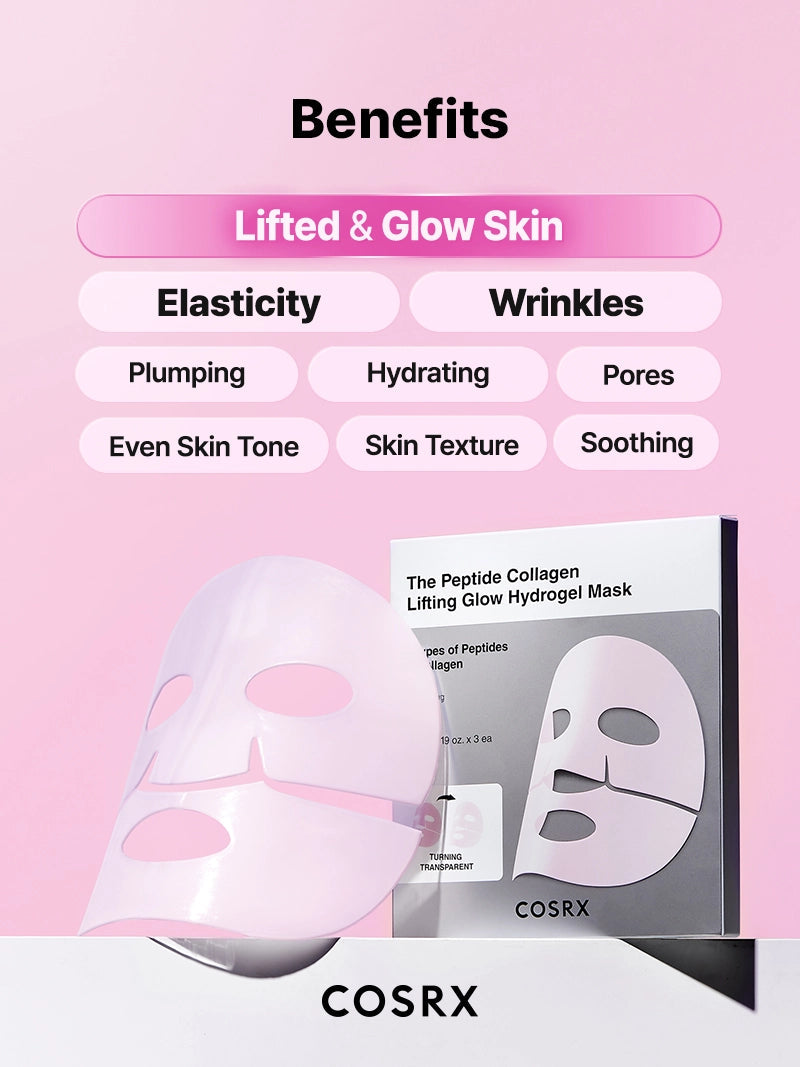 The Peptide Collagen Lifting Glow Hydrogel Mask