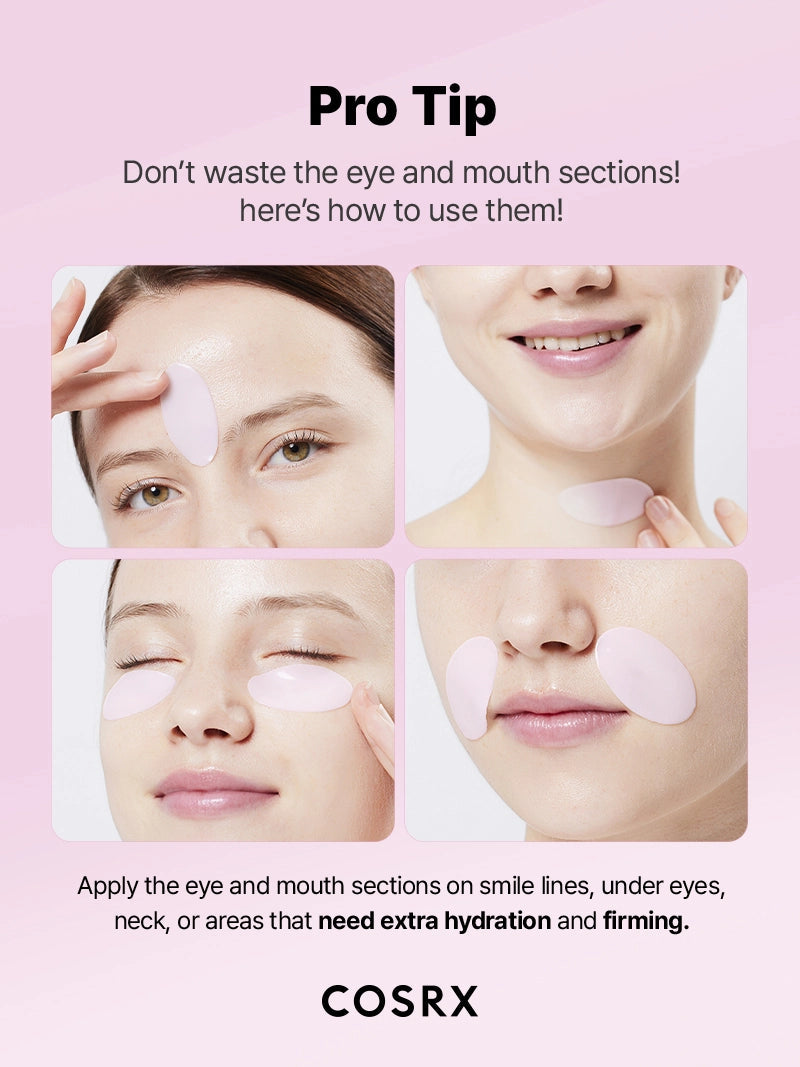 The Peptide Collagen Lifting Glow Hydrogel Mask
