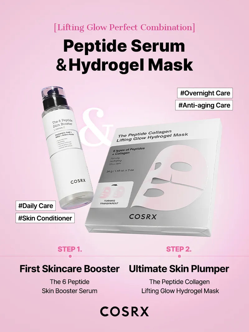 The Peptide Collagen Lifting Glow Hydrogel Mask
