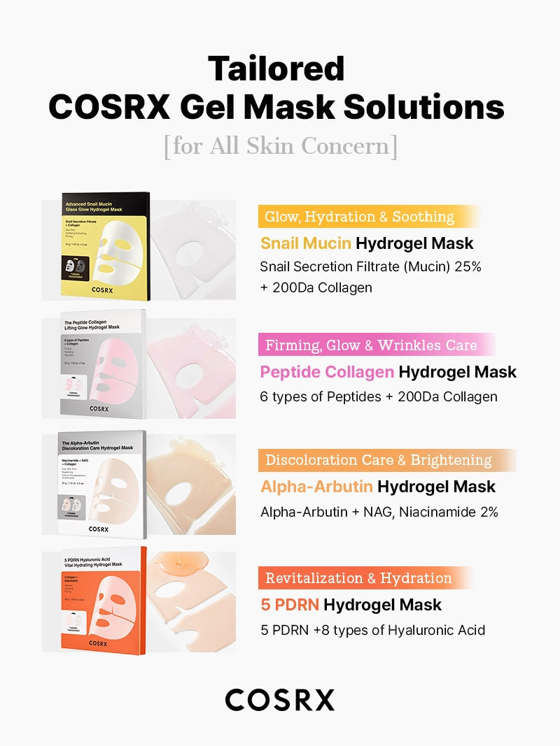 The Peptide Collagen Lifting Glow Hydrogel Mask