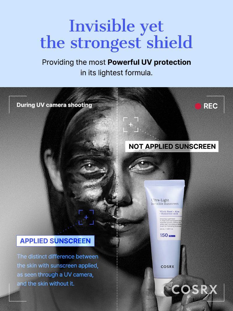 Ultra-Light Invisible Sunscreen