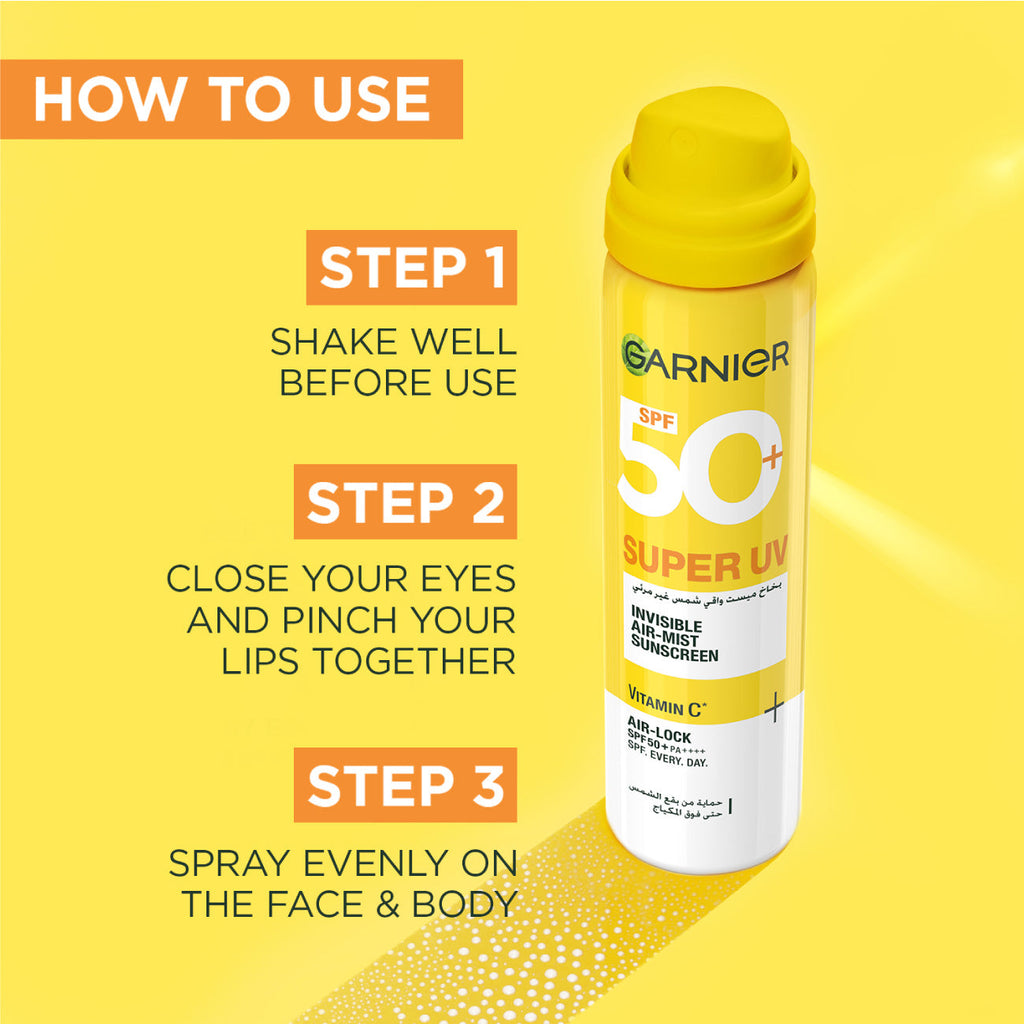 Super UV Invisible Air Mist Sunscreen