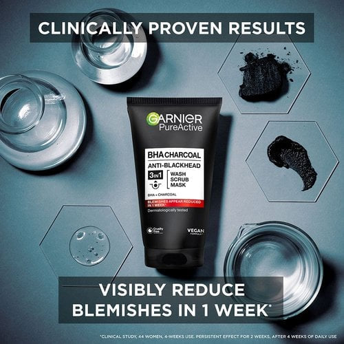Pure Active 3in1 Charcoal Wash