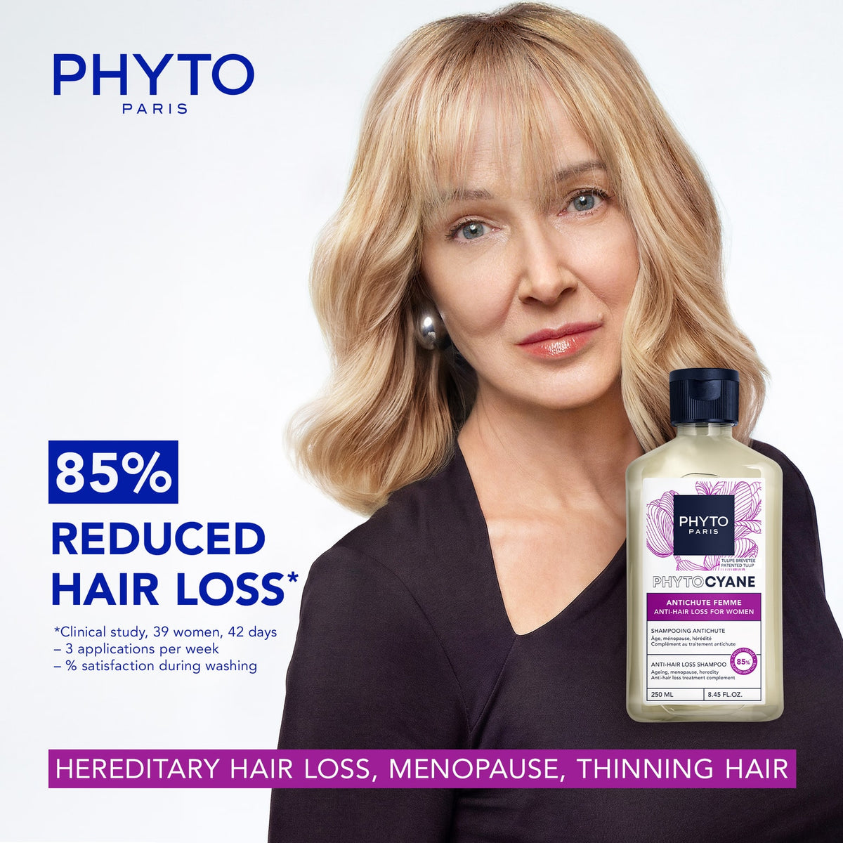 Phytocyane Women Invigorating Shampoo