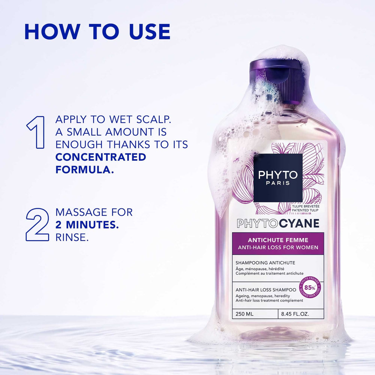 Phytocyane Women Invigorating Shampoo