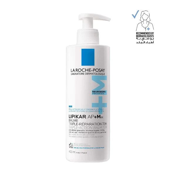 LIPIKAR Balm AP+Max Triple-Action Balm - 400ML
