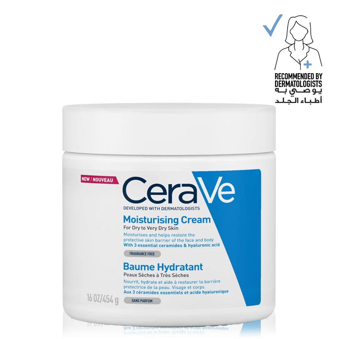CeraVe Moisturizing Cream for Dry to Very Dry Skin - 3 Essential Ceramides