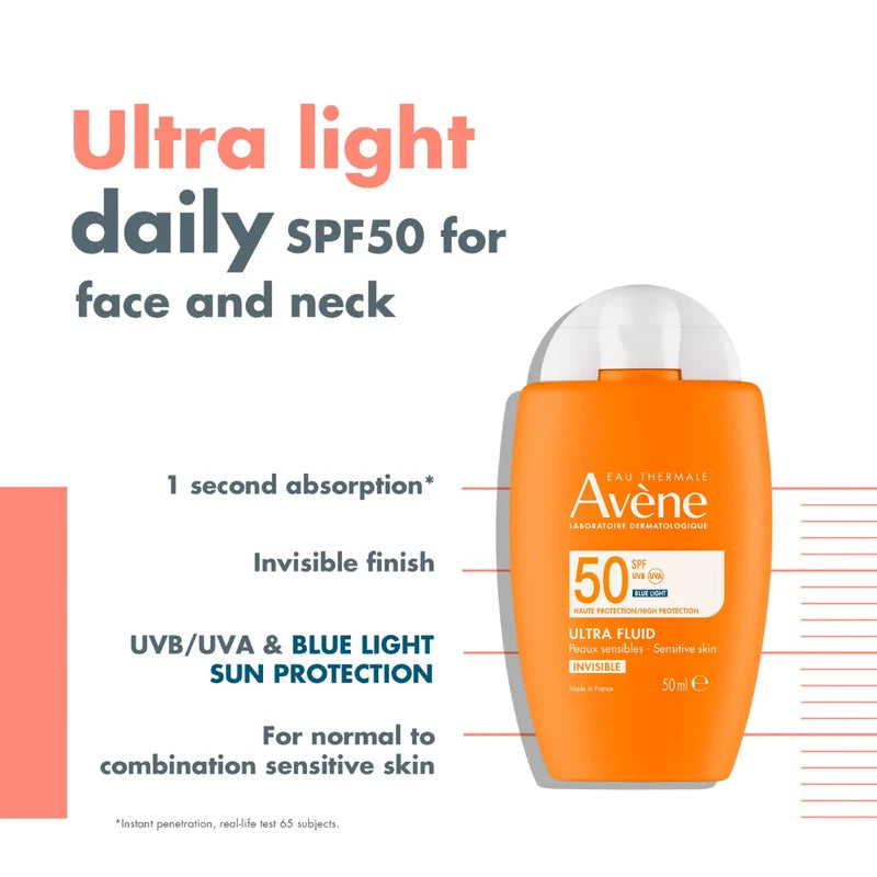 SOINS SOLAIRES Ultra Fluid Invisible SPF50+