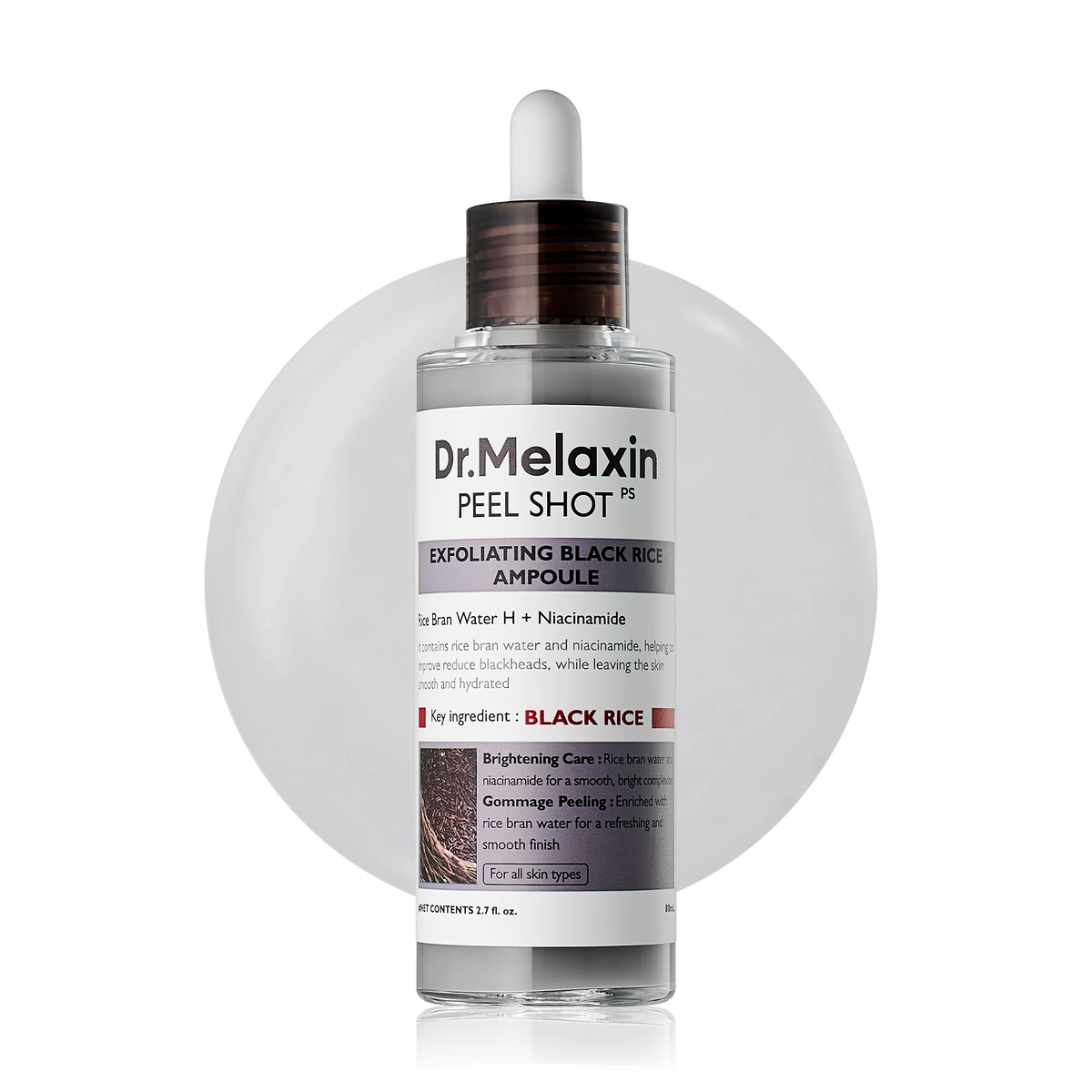Peel Shot Glow Black Rice Ampoule