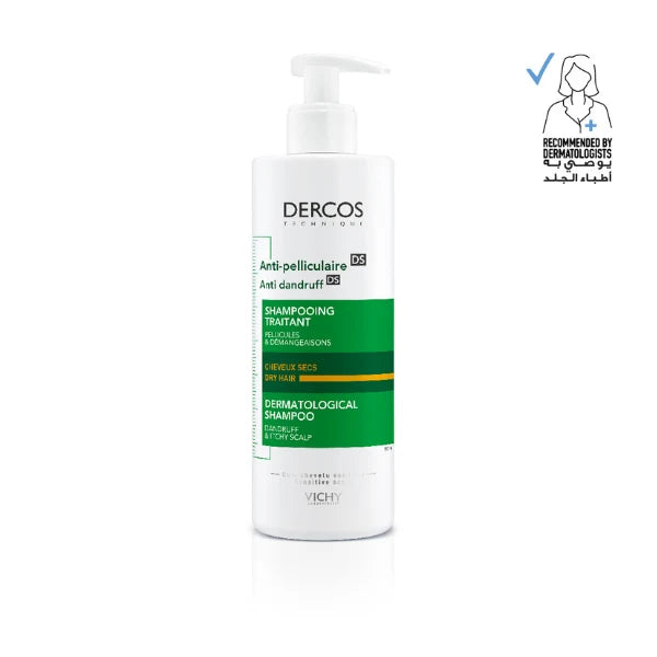 Dercos Anti-Dandruff Treatment Shampoo for Dry Hair