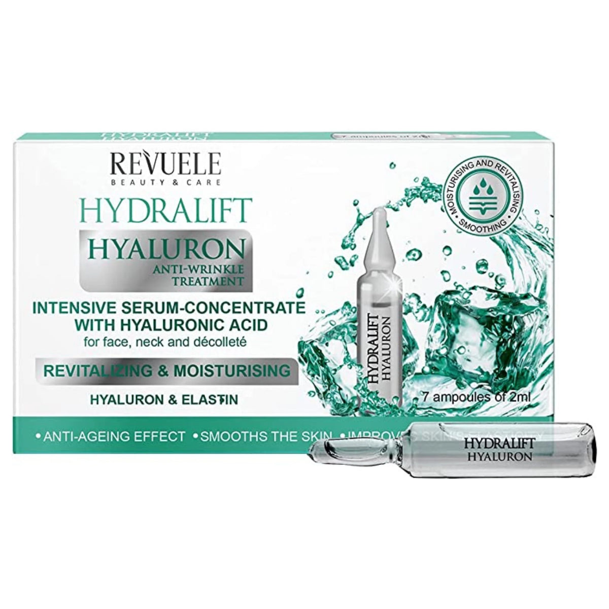 Revuele Hydralift Hyaluron Ampoules with Hyaluronic Acid 7x2mL