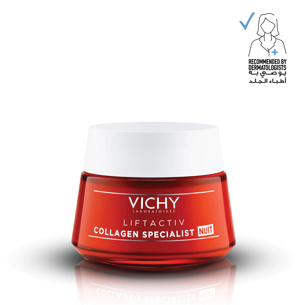 Liftactiv Collagen Specialist Night Cream Anti-Aging Face Moisturizer