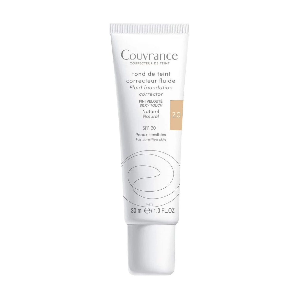 COUVRANCE Fluid Foundation Cream SPF20