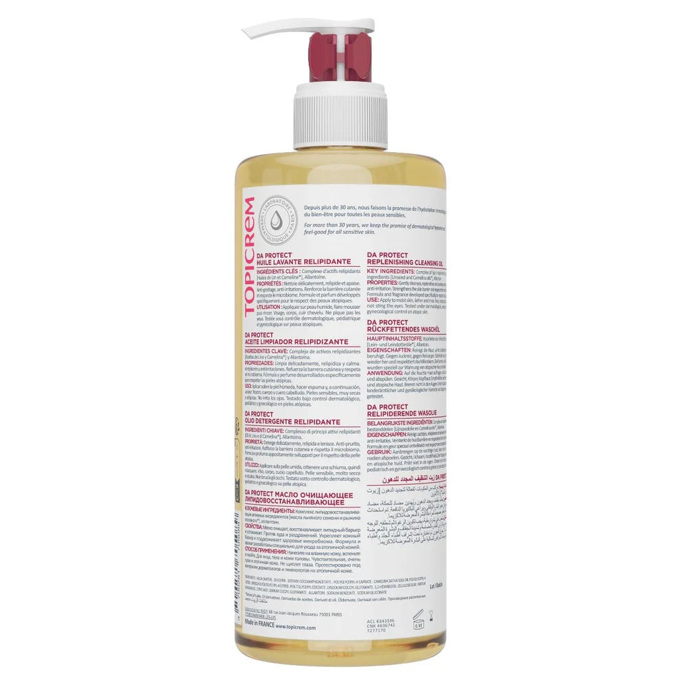 DA PROTECT Lipid-Replenishing Cleansing Oil